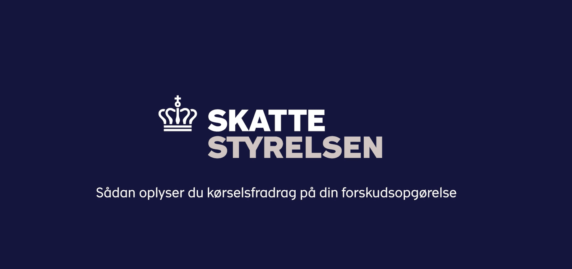 Oplys kørselsfradrag på forskudsopgørelsen