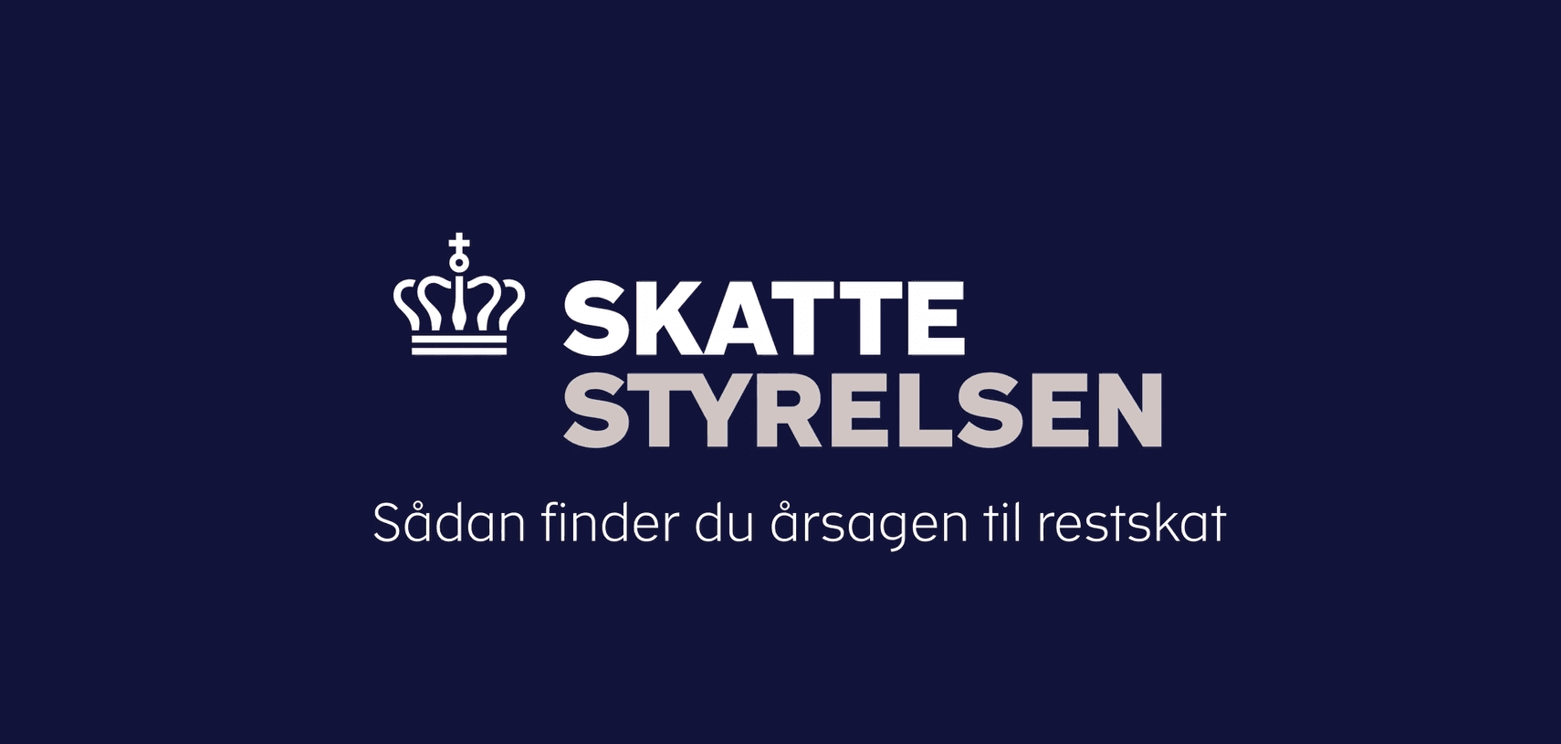 Skærmbillede Sådan finder du årsagen til restskat