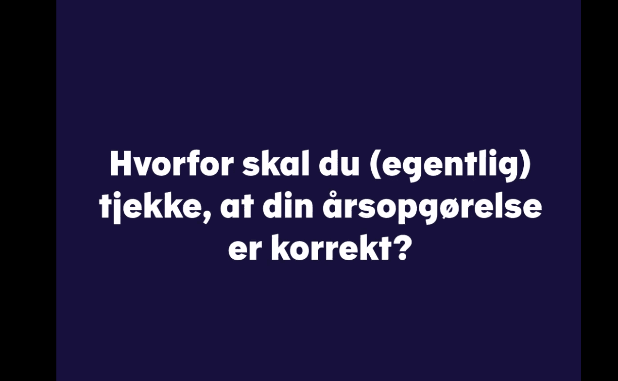 Skærmbillede årsopgørelse