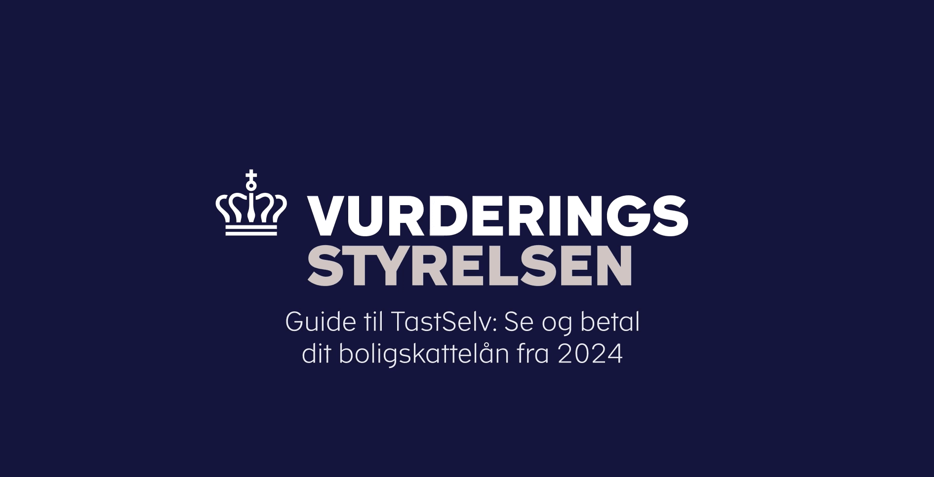 Se og betal boligskattelån i TastSelv